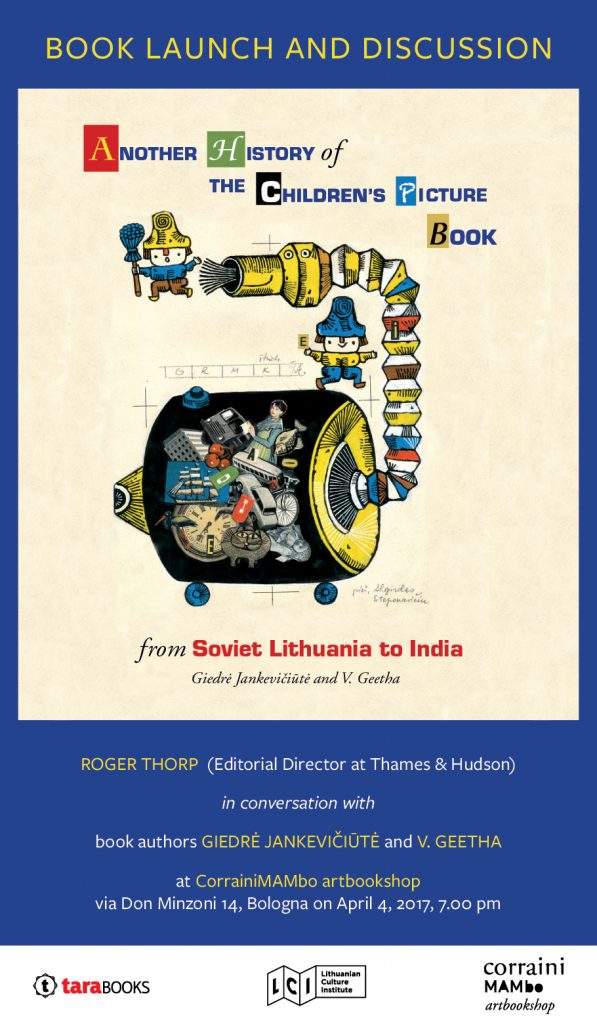 „Another History of the Children’s Picture Books. From Soviet Lithuania to India“