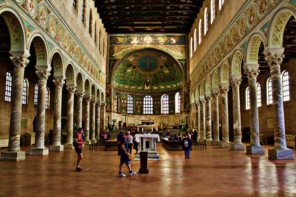 Šv. Apolinaro bazilika Klasėje. Pixabay nuotr.